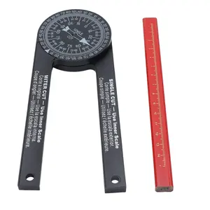 Angle Finder 360 Degrees Accurate Measurement Unrestricted Rotation Portable Size Miter Saw Protractor Woodworking tape tool