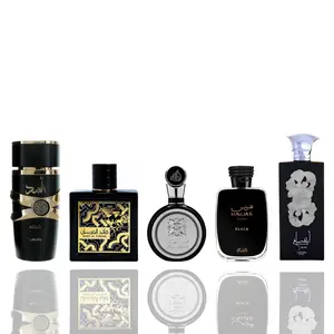 Qaed Al Fursan + Fakhar Lattafa Silver + Asad + Ansaam Silver + Hawas Black --- 5 piece bundle