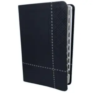 Biblia de Promesas Manual RV1960: imit. piel negro con índice