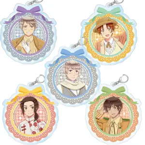 10 Styles Anime Hetalia Characters Acrylic Keychain, Cute, Durable, And Perfect For Bags, Keys, Or Gifts. Great For Daily Use Or As Thoughtful Little Gifts For Your Friends And Yourself.