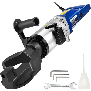 VEVOR 1.5KW Electric Rebar Bender, 1''(25mm) Hydraulic Electric Hand Held Rebar Bender, within 5s, 110VVEVOR Super Brand Day