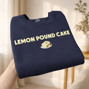 Lemon Pound Cake T-shirt, Unisex, Gift for fan, T-shirt, Sweatshirt, Hoodie, Full Sizes, Full Colors