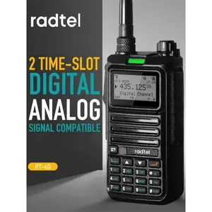 Radtel RT-4D DMR Digital Walkie Talkie Dual Mode Analog/Digital Radio Dual Time Slot 1024 Channels