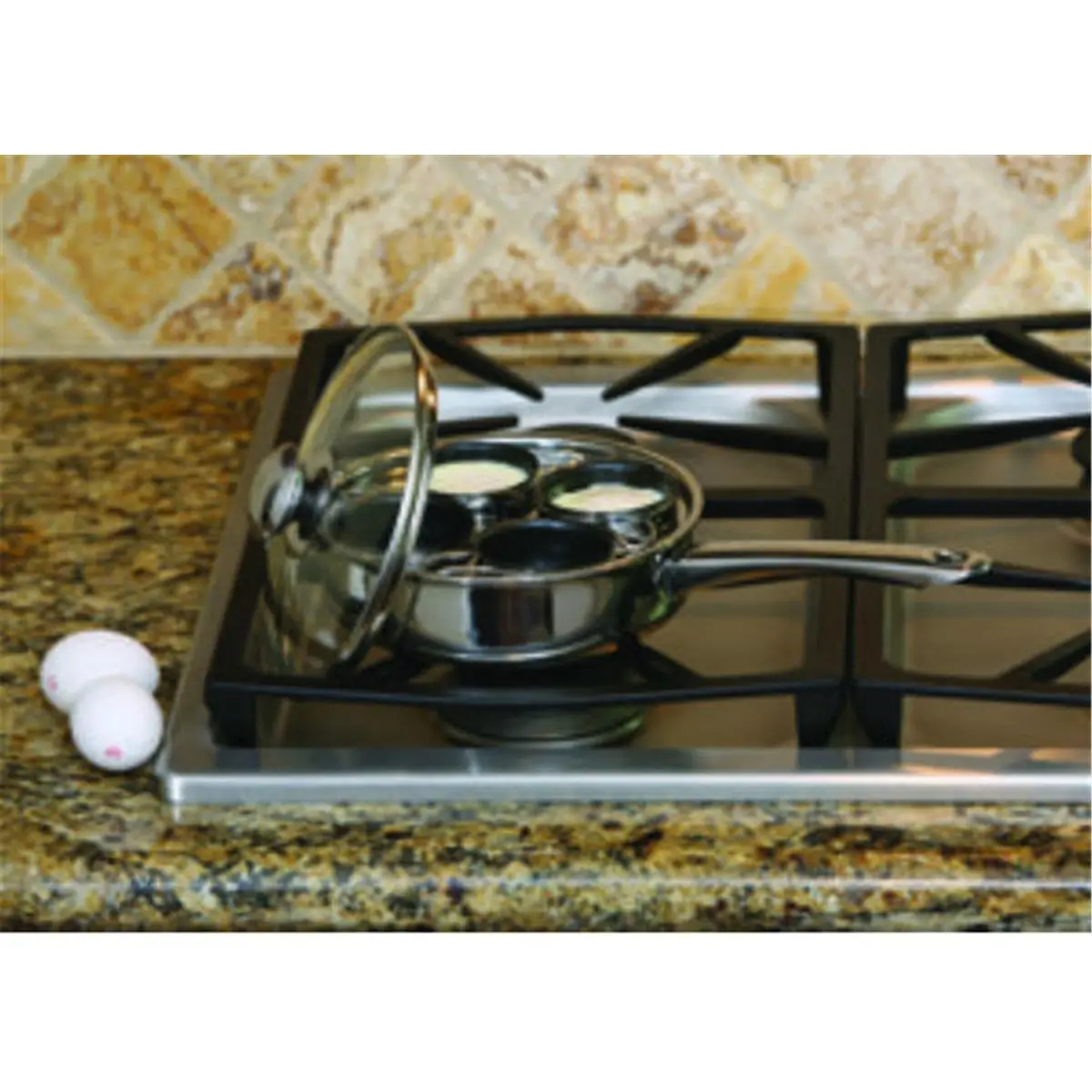Stainless Steel 4 Egg Poacher