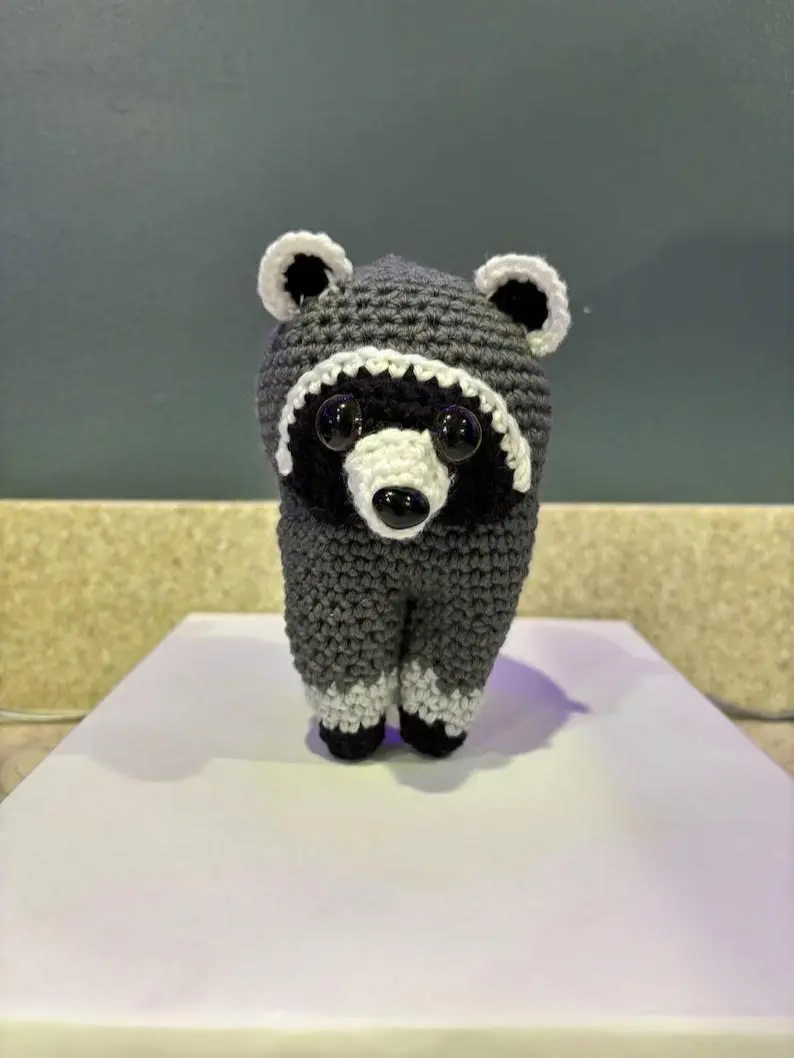 Jimothy the Raccoon | Crochet Raccoon Plush Jimothy the Raccoon | Crochet Raccoon Plush