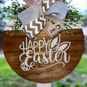Happy Easter door hanger