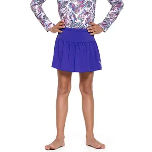 Girl's Wavecatcher Swim Skirt | Baja Blue