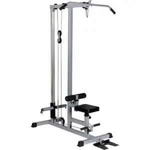 Pull Down Machine Low Row Cable Fitness Exercise Body Workout Strength Training Bar Machine