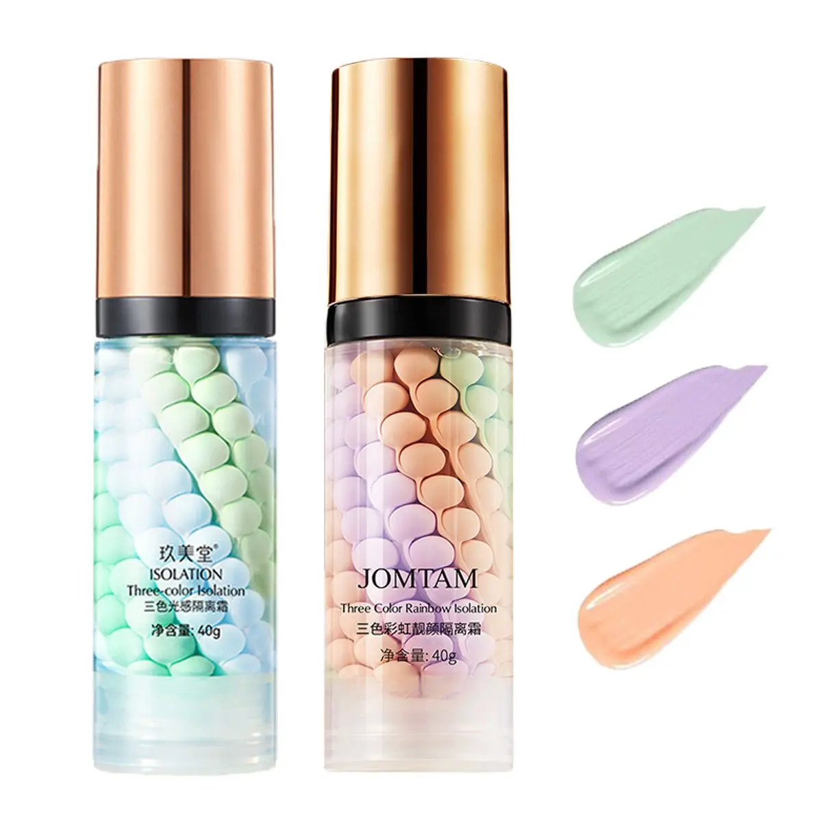 SPF 50+ PA+++ 3-in-1 Hydrating Moisturizer Sunscreen UV Isolation Cream, Facial Moisturizer Sunblock, Color Corrector Face Primer, Pre-Makeup Base for Oil Control, Moisturizing & Pore-Blurring, Luminous Even Skin Tone, Spf Uv Moisturizers