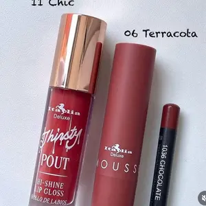 Lip stick mouse , lip gloss plumper, lip liner Italia deluxe