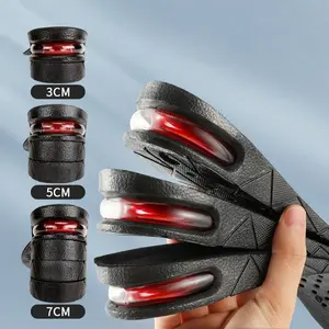 Comfortable Cushioned Insoles, Unisex Invisible Height Increasing Pads, Arch Support Shoe Inserts, Men and Women, 1 Pair