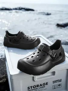 Comfortable Soft Eva Water Shoes for Men and Women, Lightweight Cloud Slippers with Adjustable Straps, Ideal for Summer Beach and Non-Slip Shower, Wading Shoes