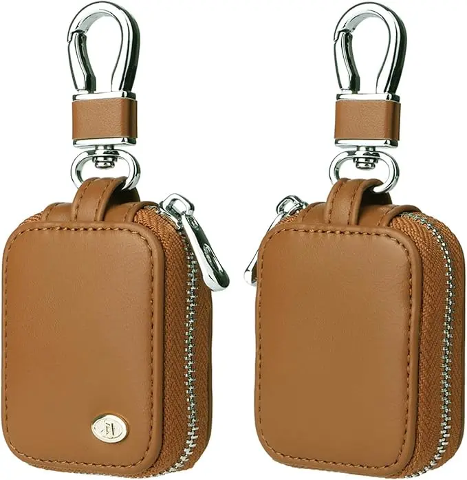 Mini Hard Shell Earphone Carrying Bag, Waterproof Zipper Storage Case for Wireless Earbuds, Cables & Tiny Daily Items
