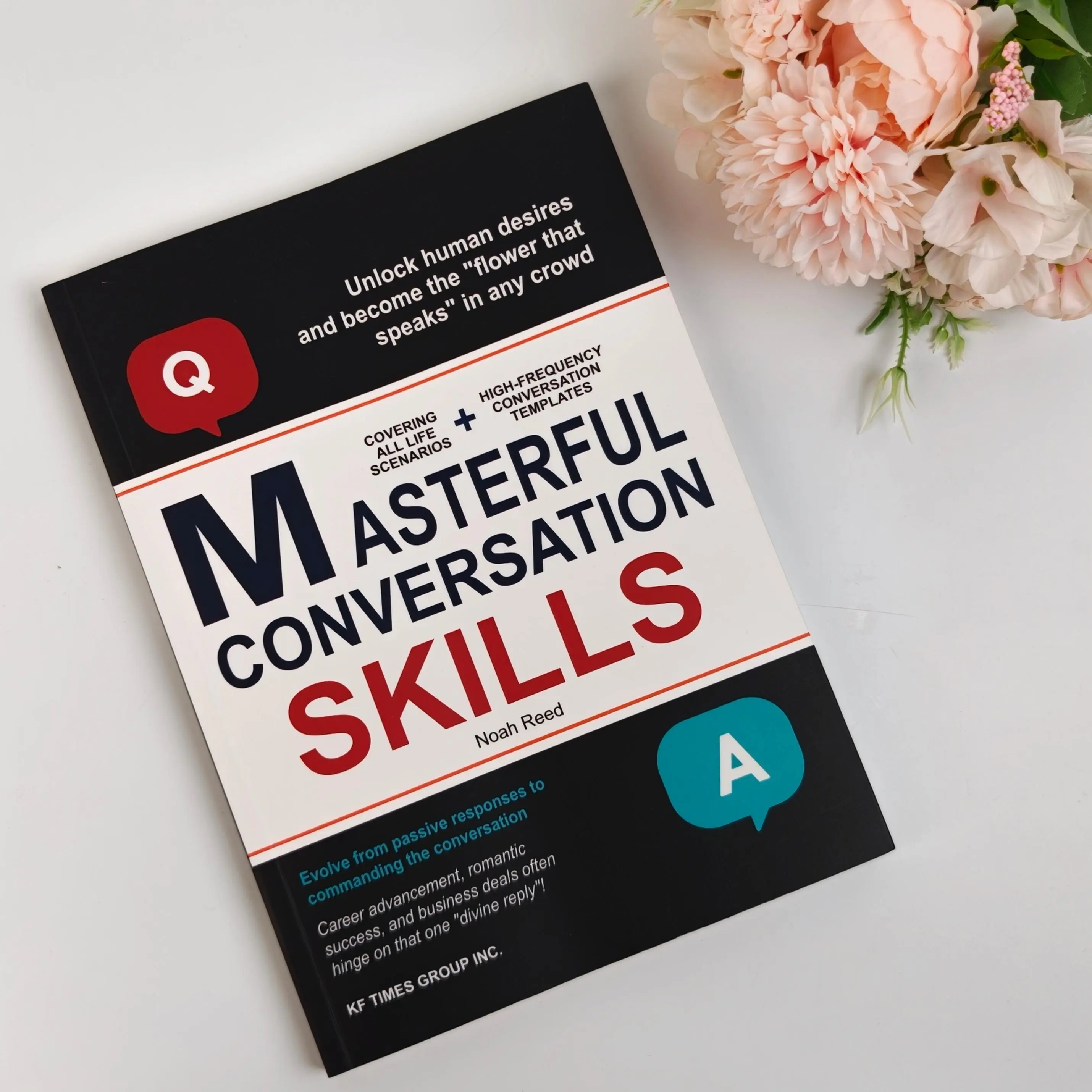Masterful Conversation Skills-communication skills, charisma book, dating conversation, career networking, high frequency templates, atomic habit joseph murphy tiny ot nt scripture big emotion