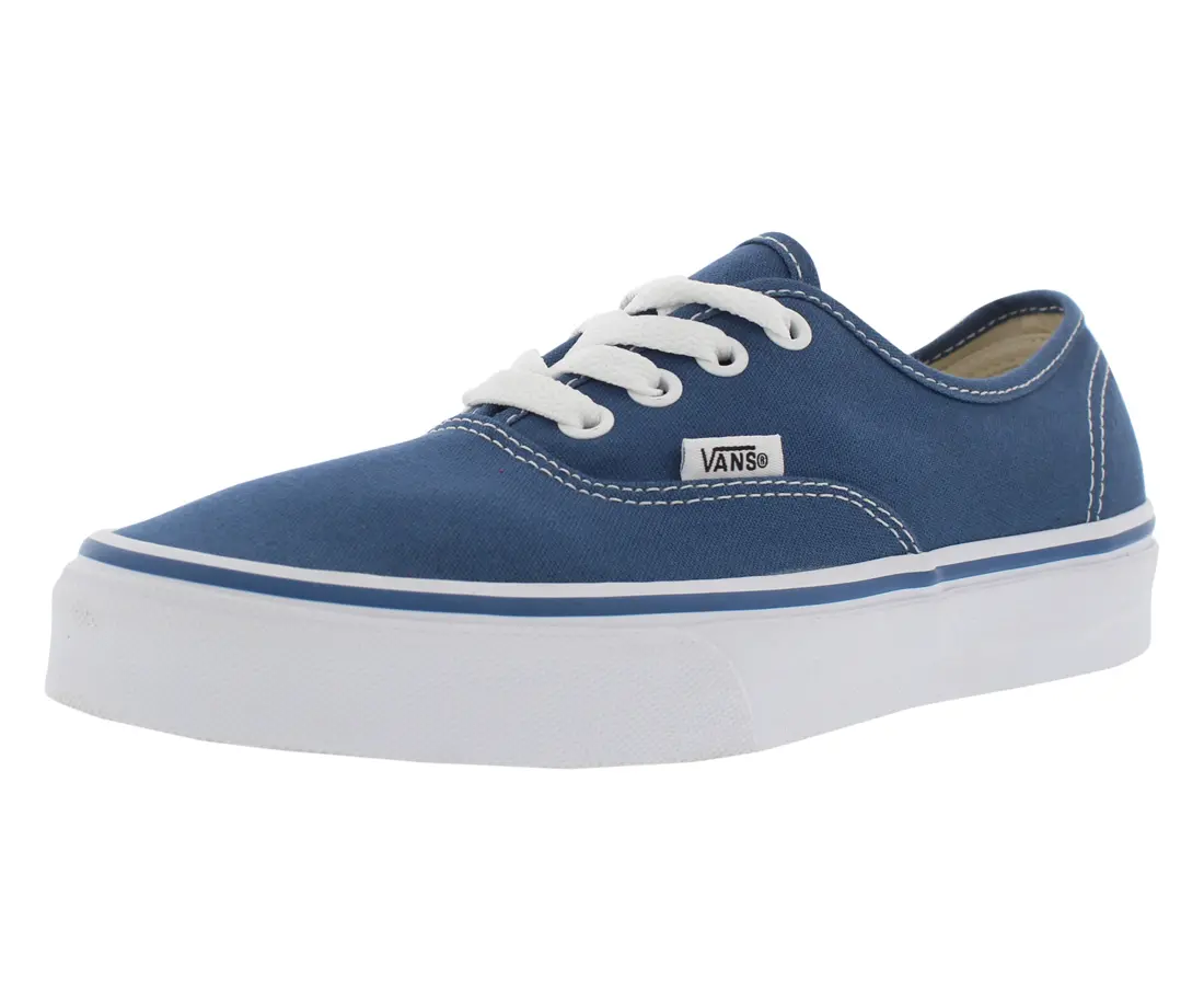VANS Authentic Unisex Low-Top Canvas Sneaker, Classic Lace-Up Casual Shoes with Signature Waffle Sole, Footwear, Trainer