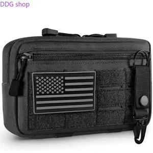 Multifunctional Tactical Waist Pack Portable Mini Storage Pouch Universal Phone Camera Bag Lightweight Utility Fanny Pack Outdoor Casual Crossbody Bag for Hiking Camping Travel Daily Medical Organize Use
