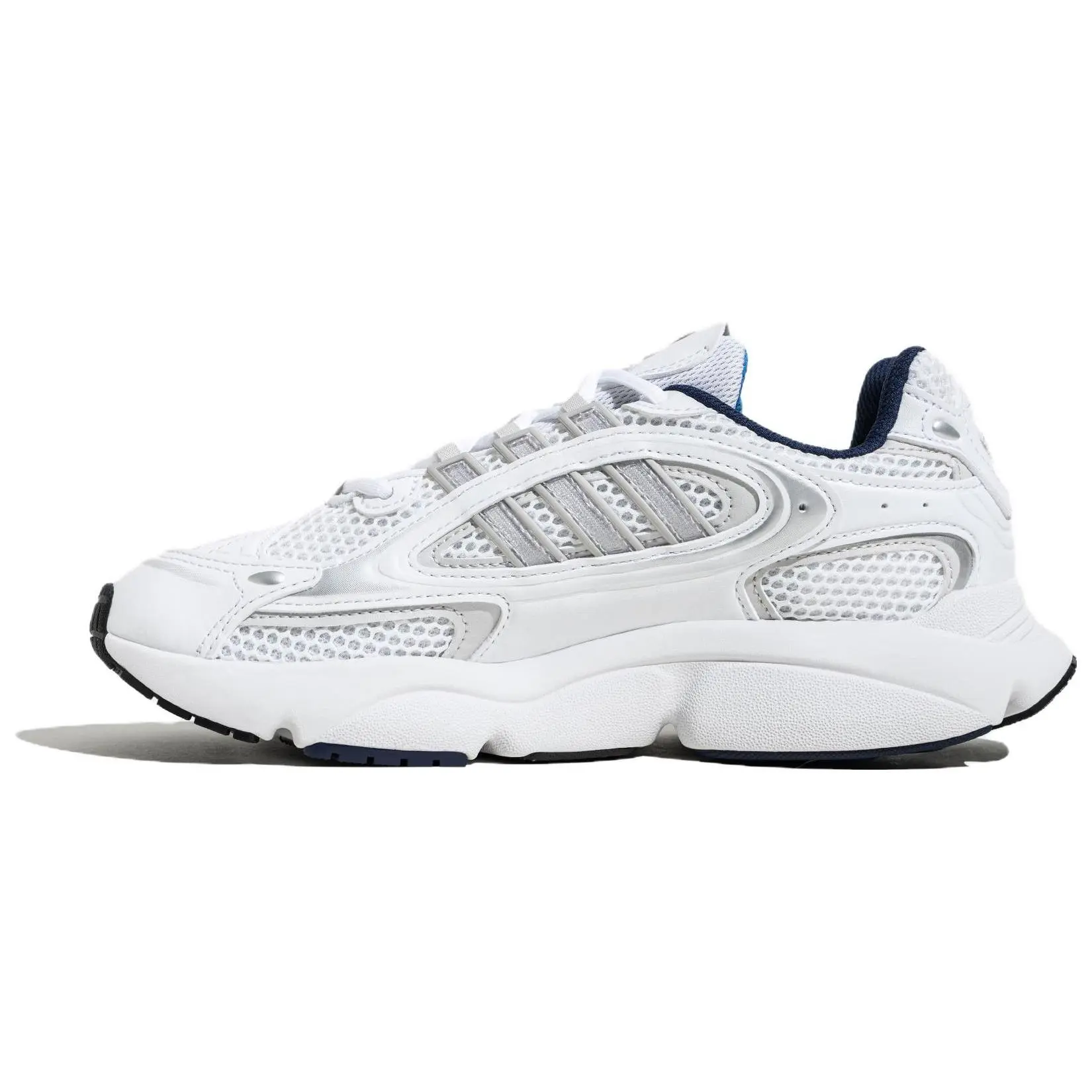 Adidas Originals Ozmillen White Bright Blue Durable Low Top Running Shoes Unisex IF3447