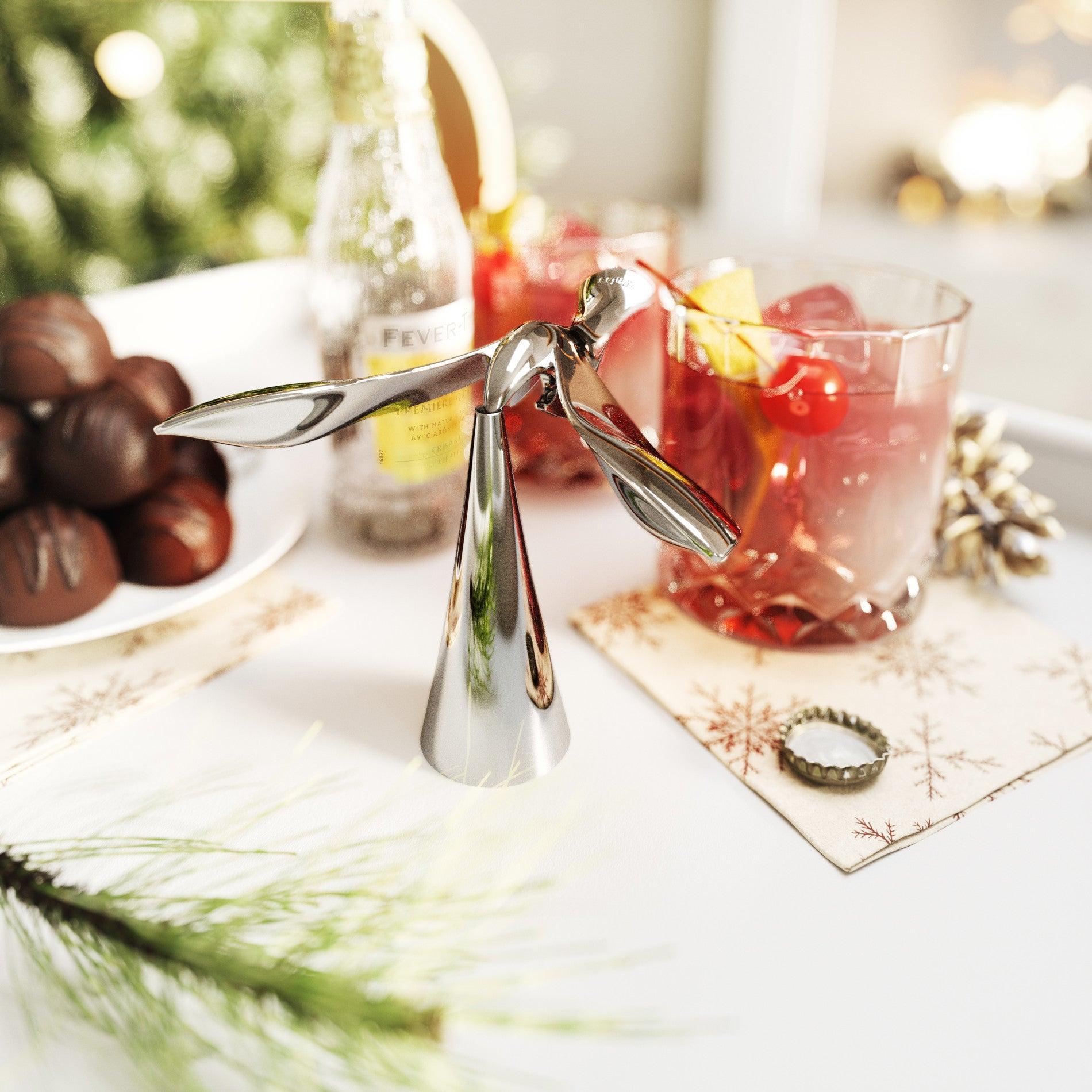 Umbra Tipsy Bottle Opener - Polished Chrome Finish, Balancing Design, Unique Hostess Gift, 1 Pack Stainless Steel Kitchenware Umbra Tipsy Bottle Opener - Polished Chrome Finish, Balancing Design, Unique Hostess Gift, 1 Pack Stainless Steel Kitchenware