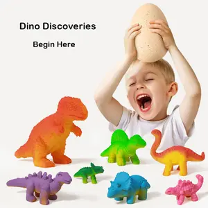 Giant Hatching Dinosaur Egg – Educational STEAM Toy for Toddlers & Kids, ADHD-Friendly & Great for Science Exploration, Perfect Gift for Birthdays, Christmas, Easter & Children’s Day prefilled easter eggs