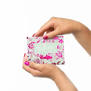 Anna (short square) in Power Pink - Soft-gel press-on nails