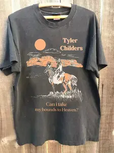 [Sale Up To 40%] Tyler Childers Shirt Country Music Concert Short Sleeve Charcoal Unisex T-Shirt