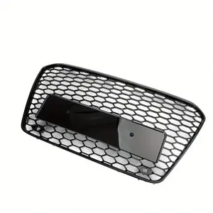 Honeycomb Mesh Front Bumper Grille For Audi A5 S5 B8.5 8T 2013-2016 RS5 Style
