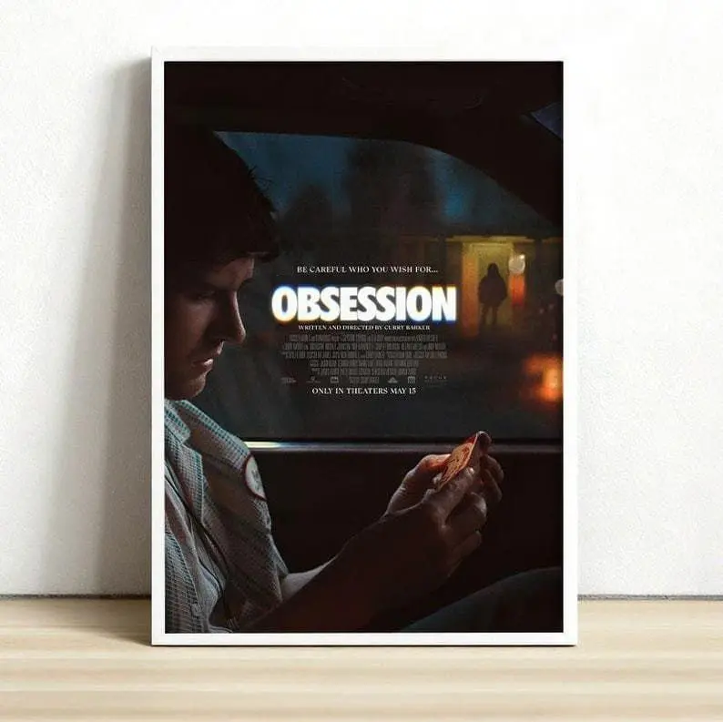 [Unframed Poster] Obsession (2026) Movie Poster, Dramatic Wall Art,Poster posters,Holiday gifts,Birthday gifts,Vintage posters, Gift For Her