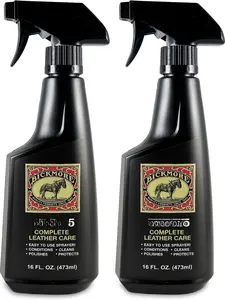 Bick 5 Leather Cleaner & Conditioner 16oz Spray (2-Pack) Complete Leather Care