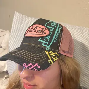 Von Dutch Denim Multi Logo Trucker Hats - All Styles  display picture 3