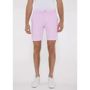 LILAC 8"INSEAM SOLID SLUB KNIT FLEECE SHORT PM-2440