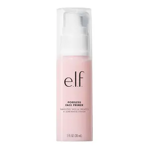 e.l.f. Poreless Face Primer - 1.01 Fl Oz Large Size, Silky, Lightweight, Long-Lasting, Quick-Absorbing, Skin-Perfecting, Smoothing & Prepping Formula for Flawless Foundation Base, Infused with Tea Tree, Vitamins A & E