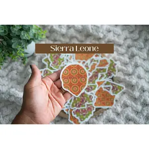 Sierra Leone Sticker (West African Stickers)