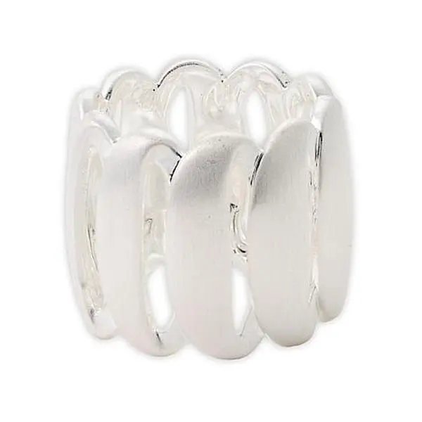 MarlaWynne Marla Wynne Brushed Link Band Ring