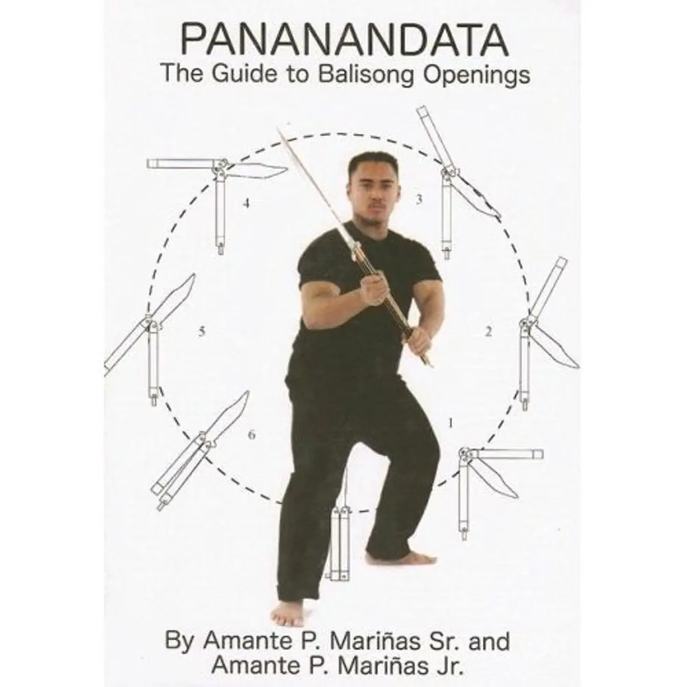 Pananandata Guide Balisong Knife Openings Book Amante Marianas blade