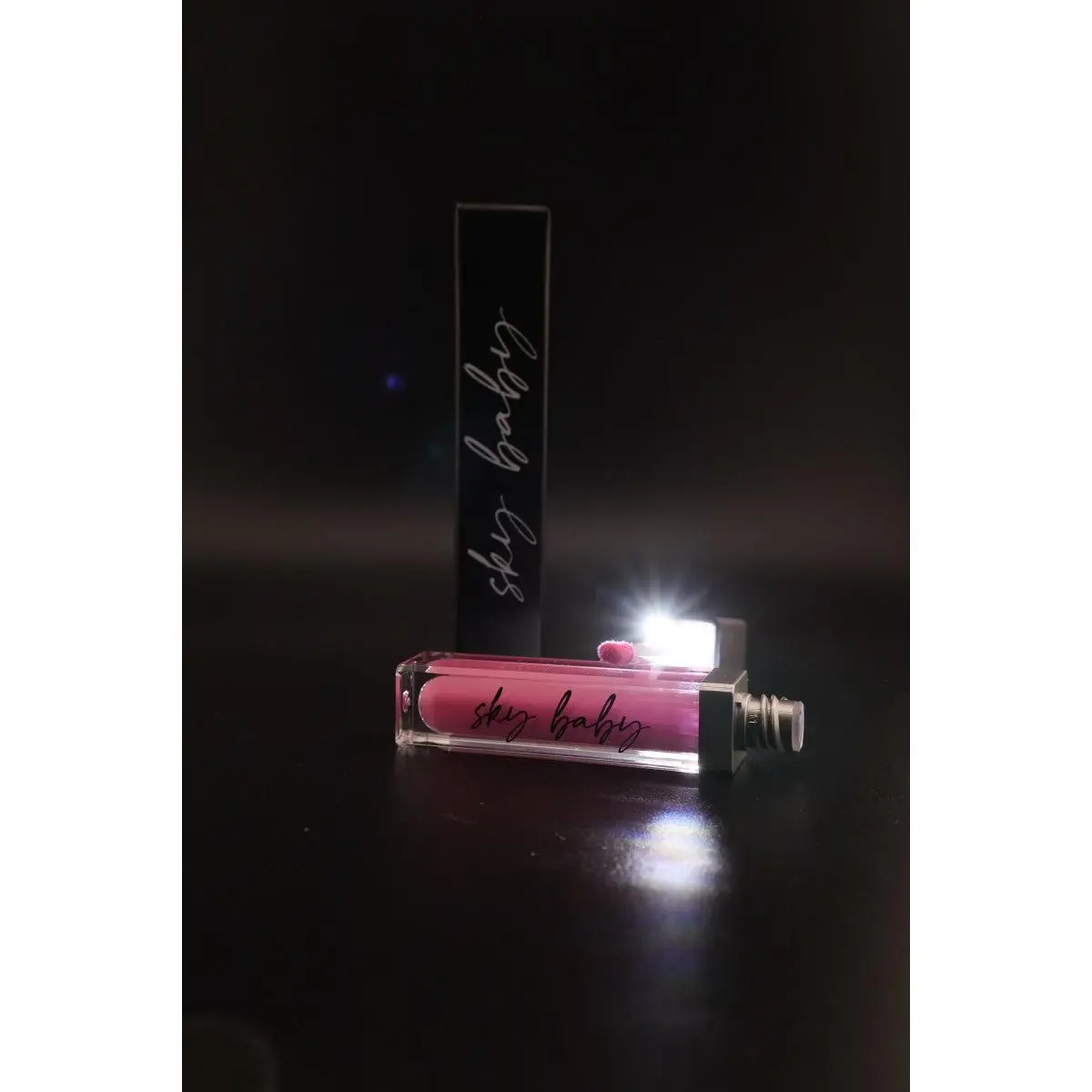 Prose Led Prose Gloss - Full Lip Dreamy Look, Cruelty-Free, Vegan, Gluten Free, LED Light, Back Mirror - Lipstick led light