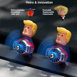 2025 Car Accessory Air Freshener, Fun Wobbling Doll Design, Silent Propeller, Fragrance Diffuser, The Best Gift for Car Enthusiasts