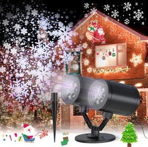 LED Net Lights with 8 Modes, Waterproof Lights for Christmas, Indoor Decoration (White) - Christmas Lights Outdoor