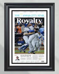 Kansas City Royals 2015 World Series Championship Newspaper Print (The Kansas City Star)