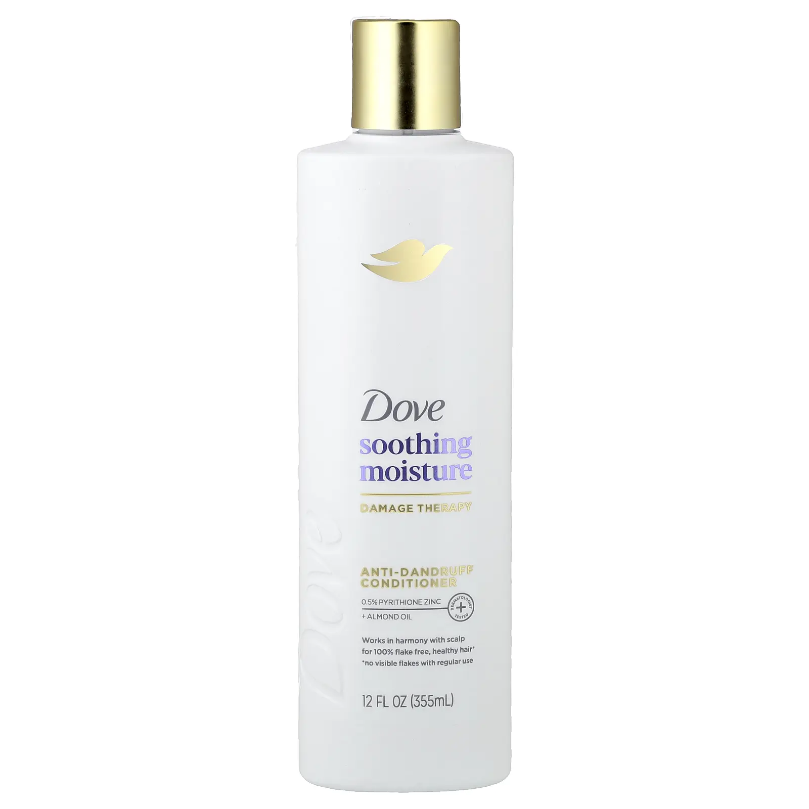 Dove Anti-Dandruff Conditioner, Soothing Moisture, 12 fl oz (355 ml)