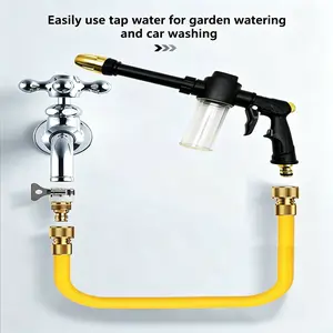 Extended Thick Rod Foam Sprayer, Household High Pressure Car Wash Gun Multifunctional Cleaning Foam Pot