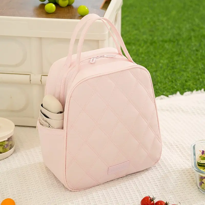 Portable Waterproof Lunch Bag, Large Capacity Insulated Bento Box, Commuter Meal Container, Student Food Storage, Handheld Design