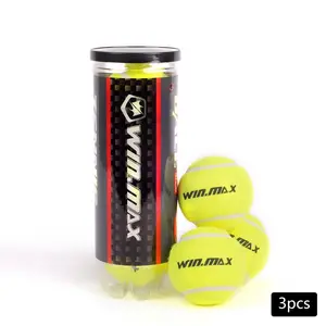 3pcs/Set Outdoor Sports Tennis Ball, Regular Duty Tennis Balls For Indoor Outdoor Use, Ball Sports Accessories
