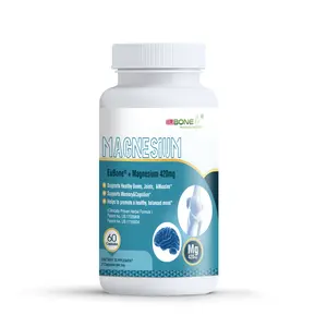 HYPERLIFE EuBone Three-in-One Bone & Joint Support with Magnesium 420mg Manganese & EuBone Blend Supports Bone Density Muscle Health Cognitive Function Balanced Mood Vegan Friendly 30 Servings