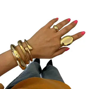 Bracelets For Women, Y2K Retro Boho Chic Stackable Jewelry, Trendy All-match & Exquisite Bangles Bracelets, Gife for Wife, Gorgeous Jewelry, Unisex Spring Fashion Cuff, Lead & Nickel Free Dainty Layering Accessory for Women banglesbracelets braceletstack