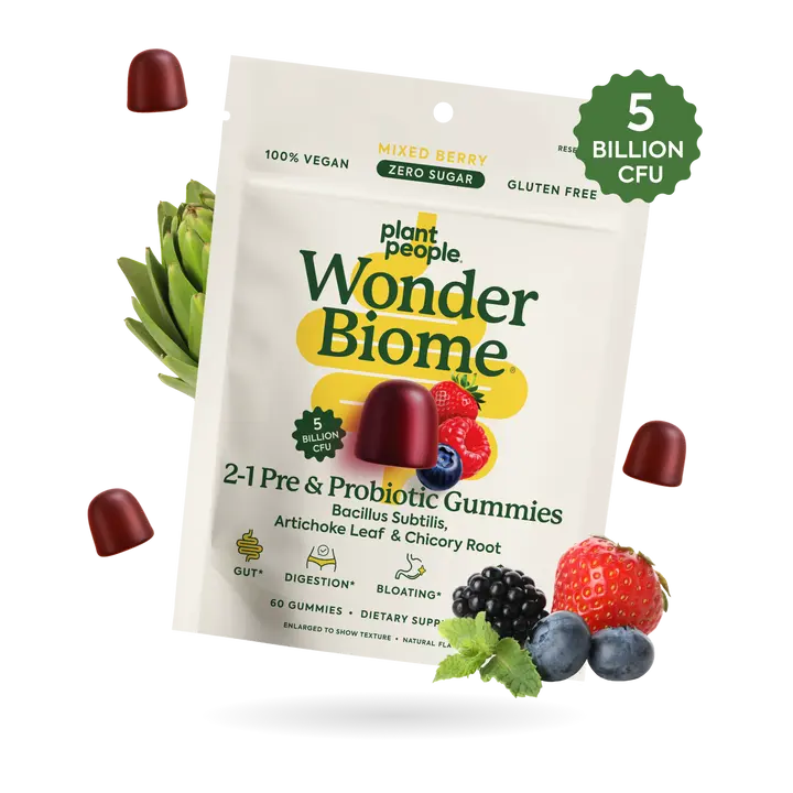 Wonder Biome 2-1 Pre & Probiotic Gummies