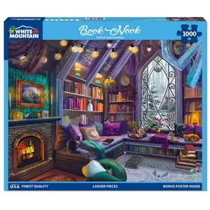 Book Nook (1886pz) - 1000 Piece Jigsaw Puzzle