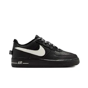 Youth Nike Air Force 1 Low Js Black/Sail (IR0270 002) (GS)