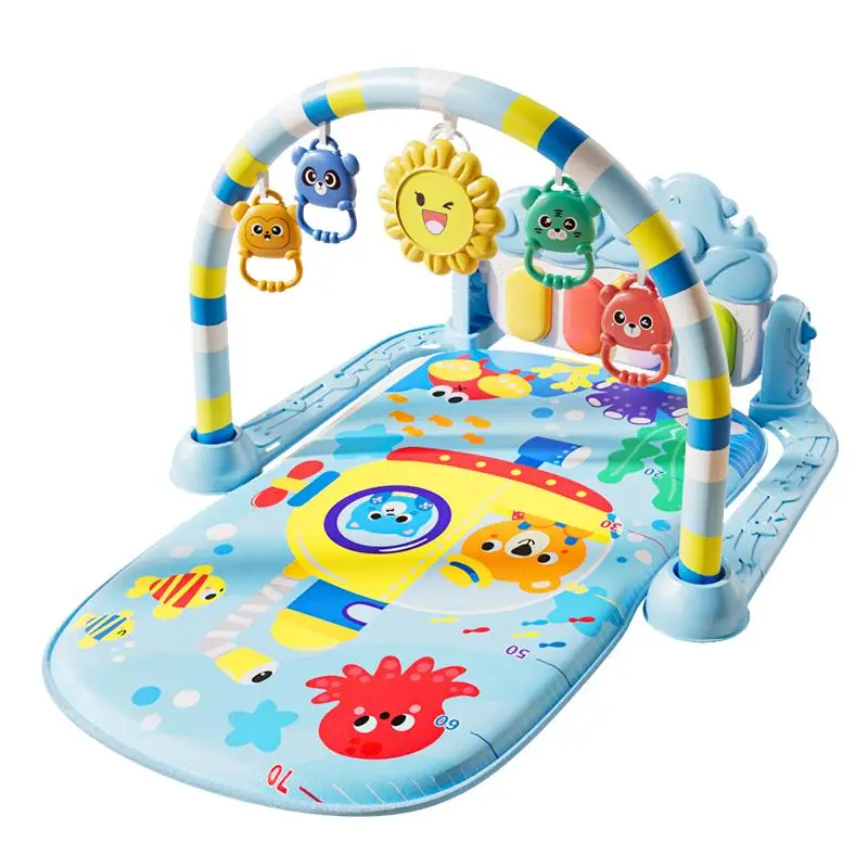 Baby Play Mat with Music Pedal Piano & Moon Night Light, Interactive Game Mat, Fun & Educational Gym Toy for Teens, Perfect Gift for Birthday