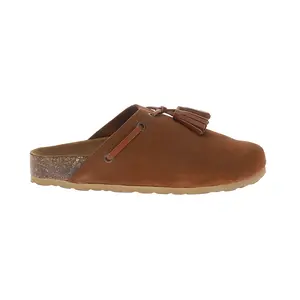Seychelles Womens Windswept Tassle Clogs Casual - Brown Seychelles Womens Windswept Tassle Clogs Casual - Brown