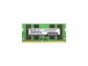 Black Diamond Memory 16GB 260-Pin DDR4 SO-DIMM DDR4 2666 (PC4 21300) Laptop Memory Model BD16G2666MQN25